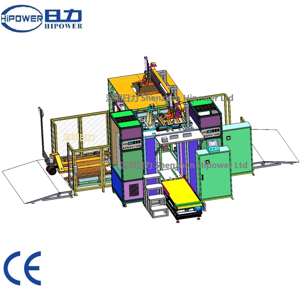 全自動高周波高頻板式換熱器焊接機